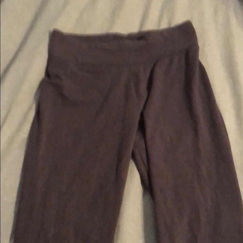 plain grey leggings